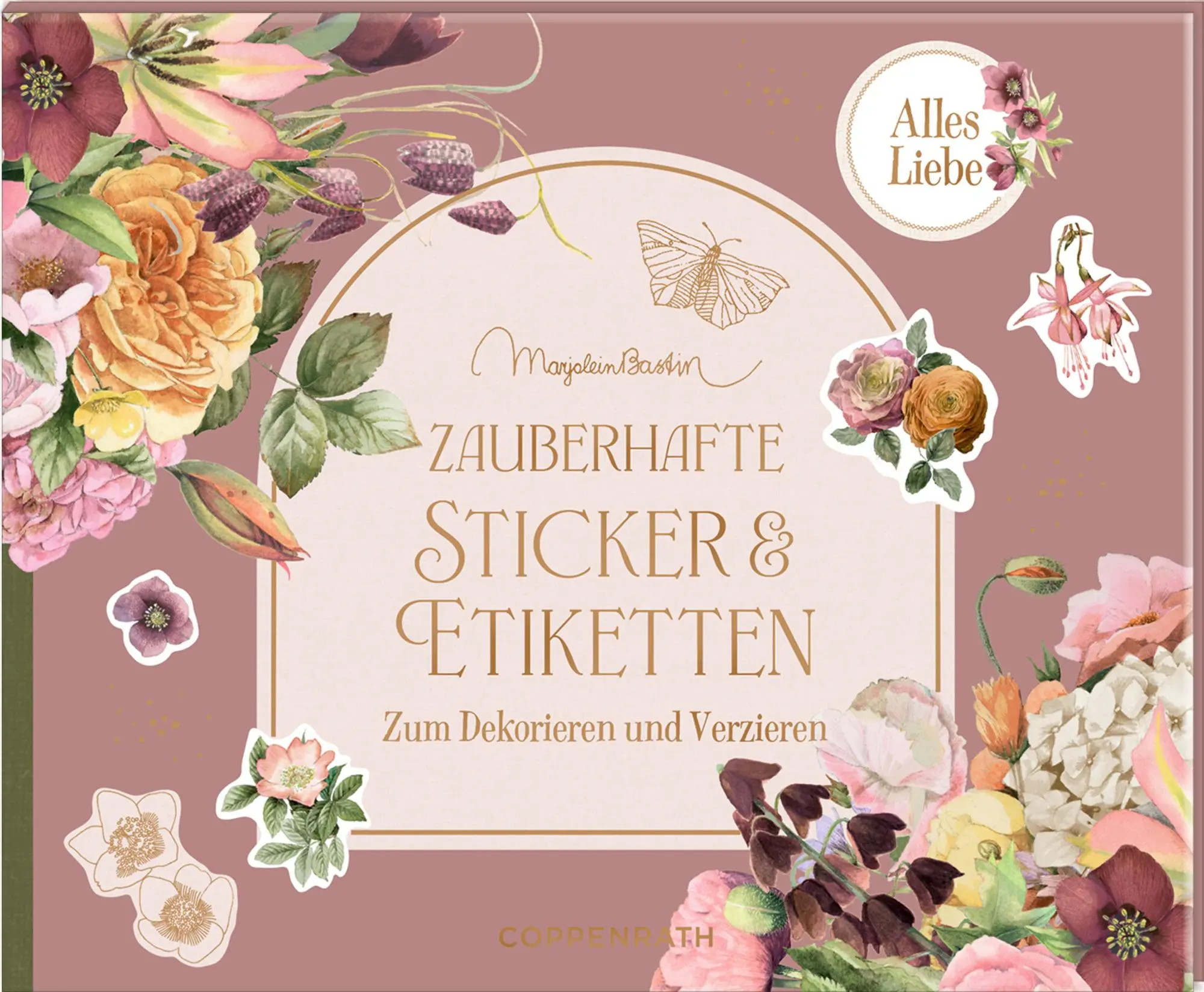Cover: 4050003959580 | Stickerbuch - Zauberhafte Sticker und Etiketten | Marjolein Bastin