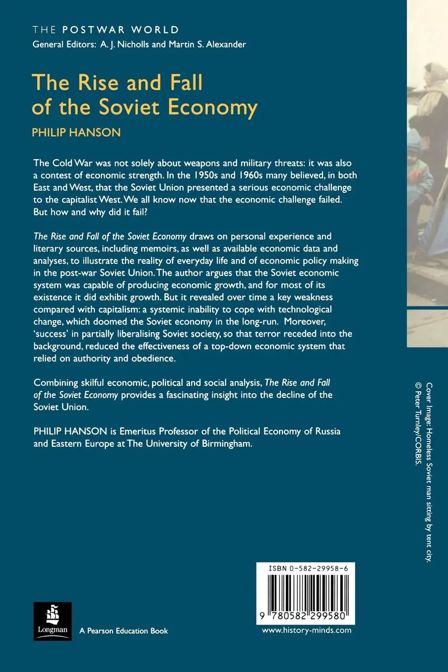 Rückseite: 9780582299580 | The Rise and Fall of the The Soviet Economy | Philip Hanson | Buch