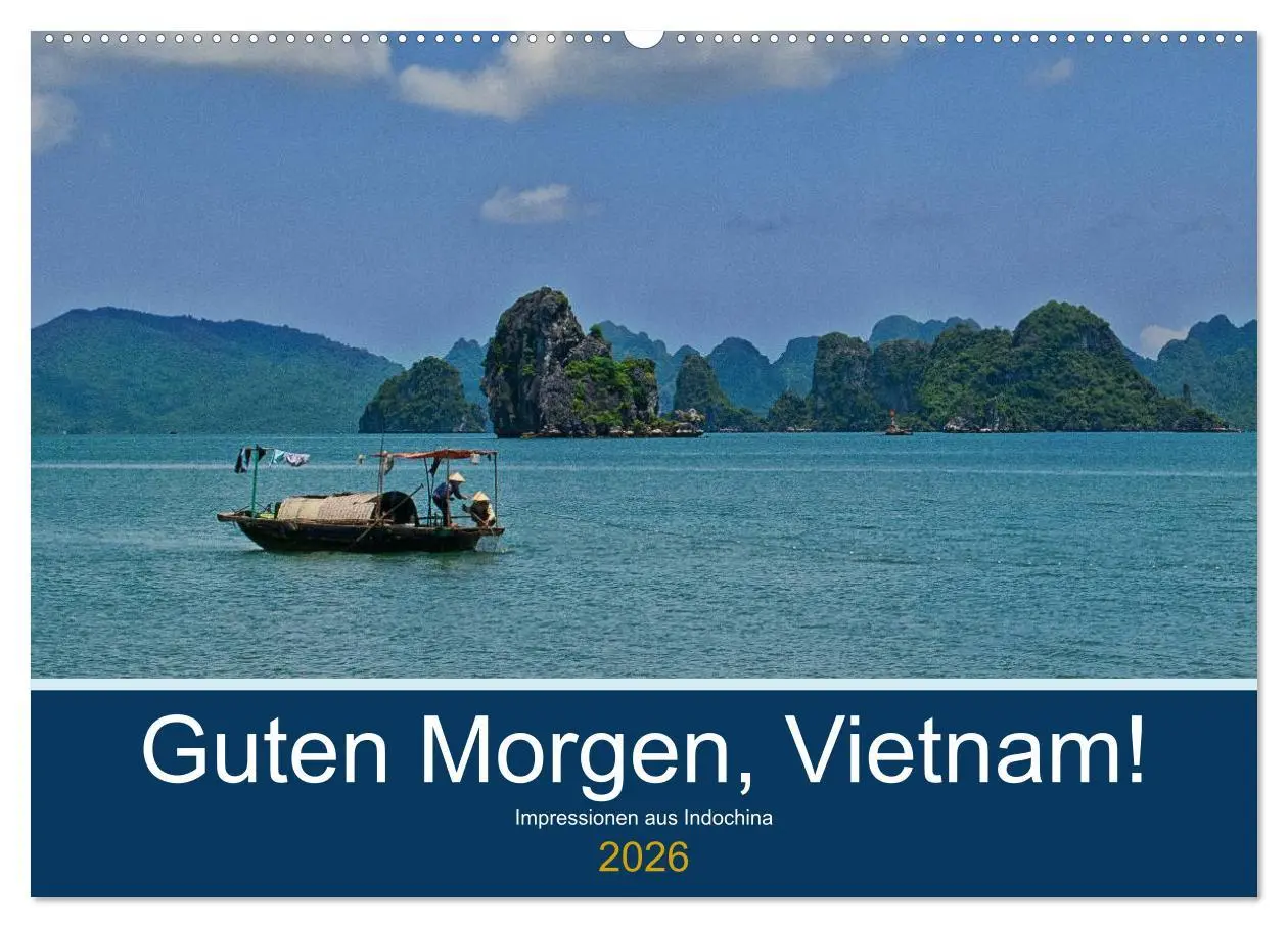 Cover: 9783457879580 | Guten Morgen, Vietnam! (Wandkalender 2026 DIN A2 quer), CALVENDO...
