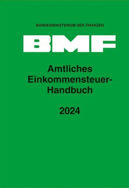 Cover: 9783503239580 | Amtliches Einkommensteuer-Handbuch 2024 | Finanzen | Buch | Deutsch
