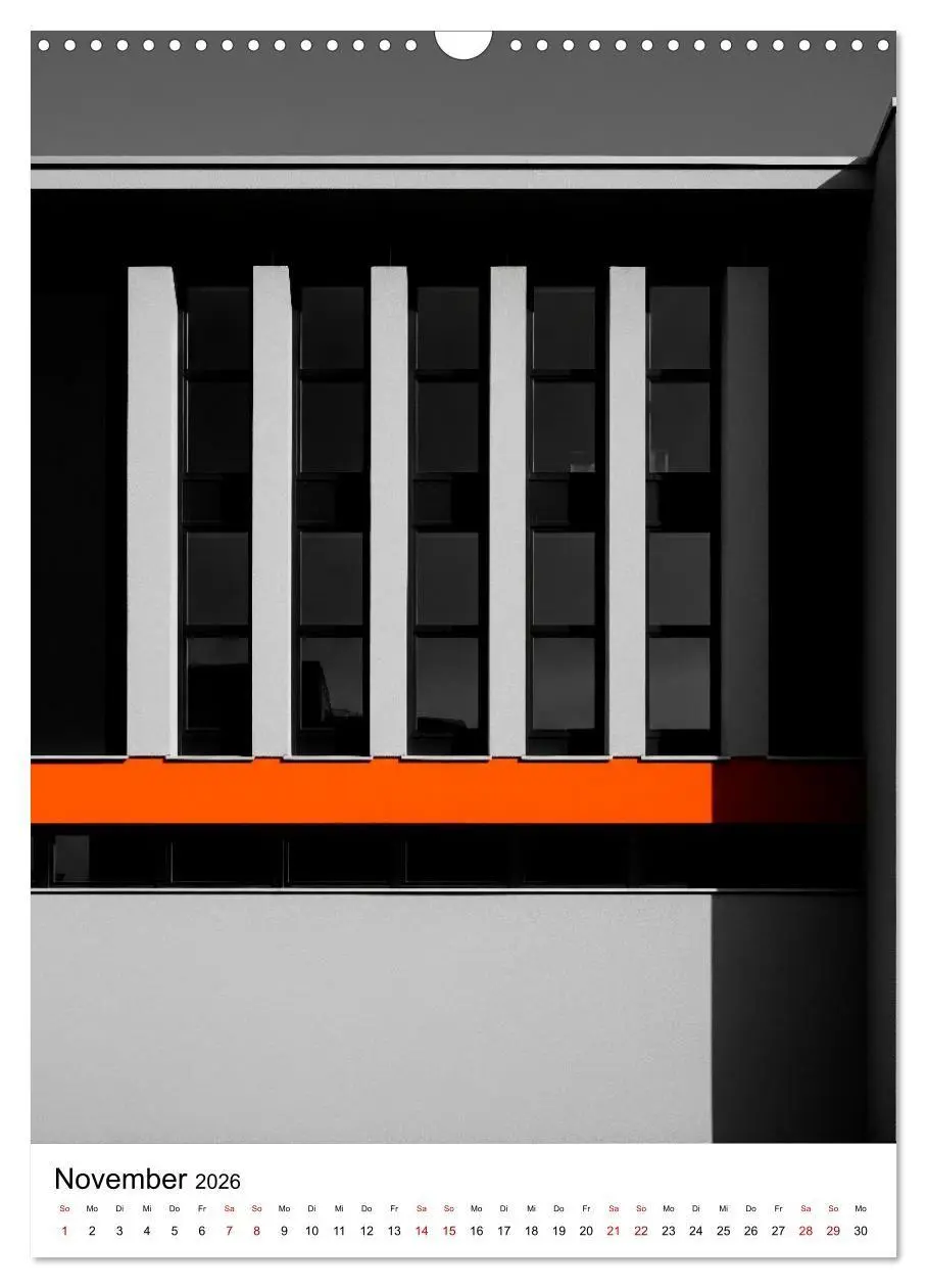 Bild: 9783516659580 | Fassaden-Architektur im Stil des BAUHAUS (Wandkalender 2026 DIN A3...