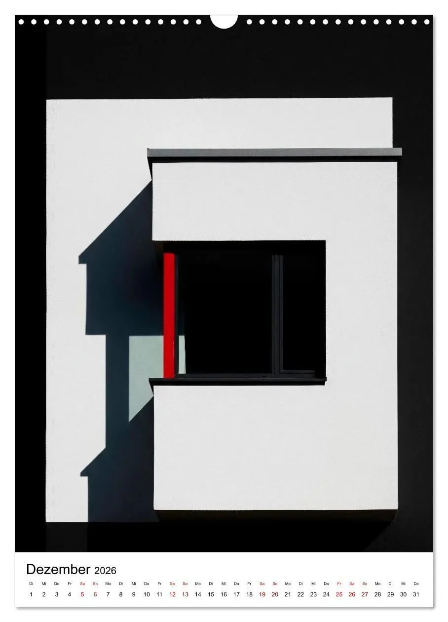 Bild: 9783516659580 | Fassaden-Architektur im Stil des BAUHAUS (Wandkalender 2026 DIN A3...