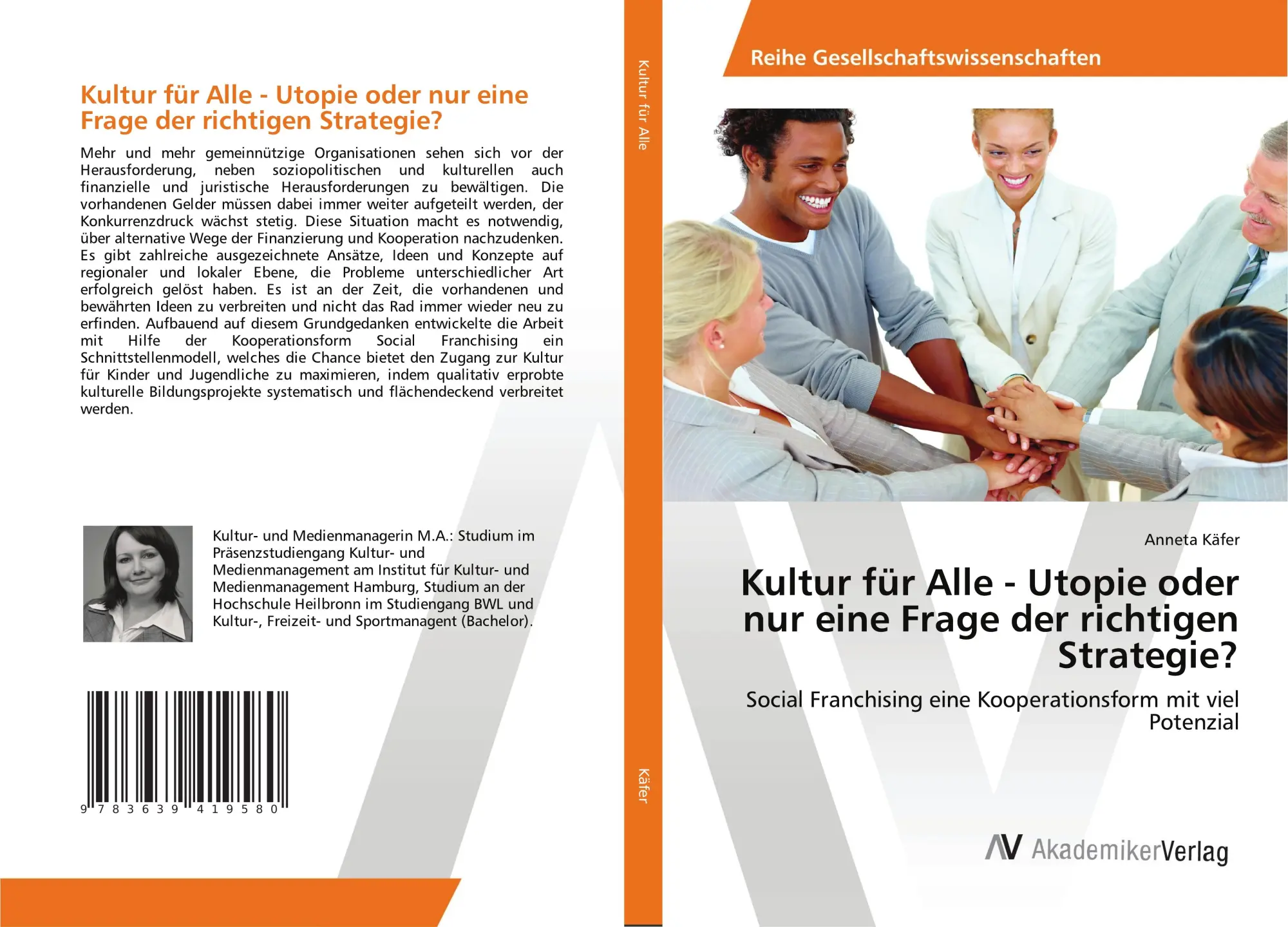 Cover: 9783639419580 | Kultur für Alle - Utopie oder nur eine Frage der richtigen Strategie?