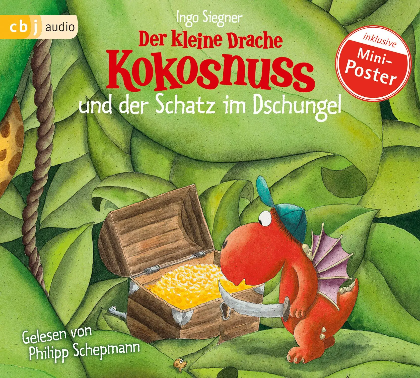 Cover: 9783866049680 | Der kleine Drache Kokosnuss 11 und der Schatz im Dschungel | Siegner