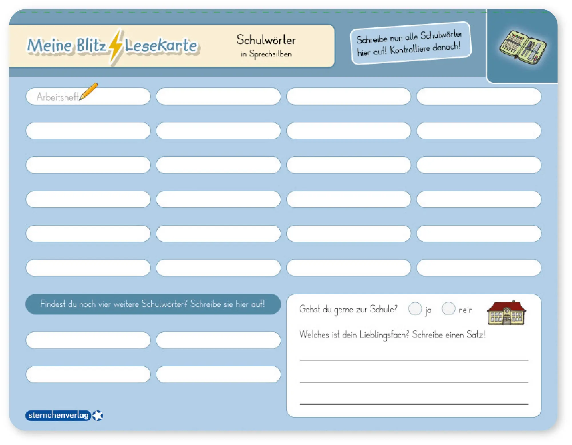 Bild: 9783910429680 | Meine Blitzlesekarten Set 3 zur Leseförderung (3 Lerntafeln mit Stift)