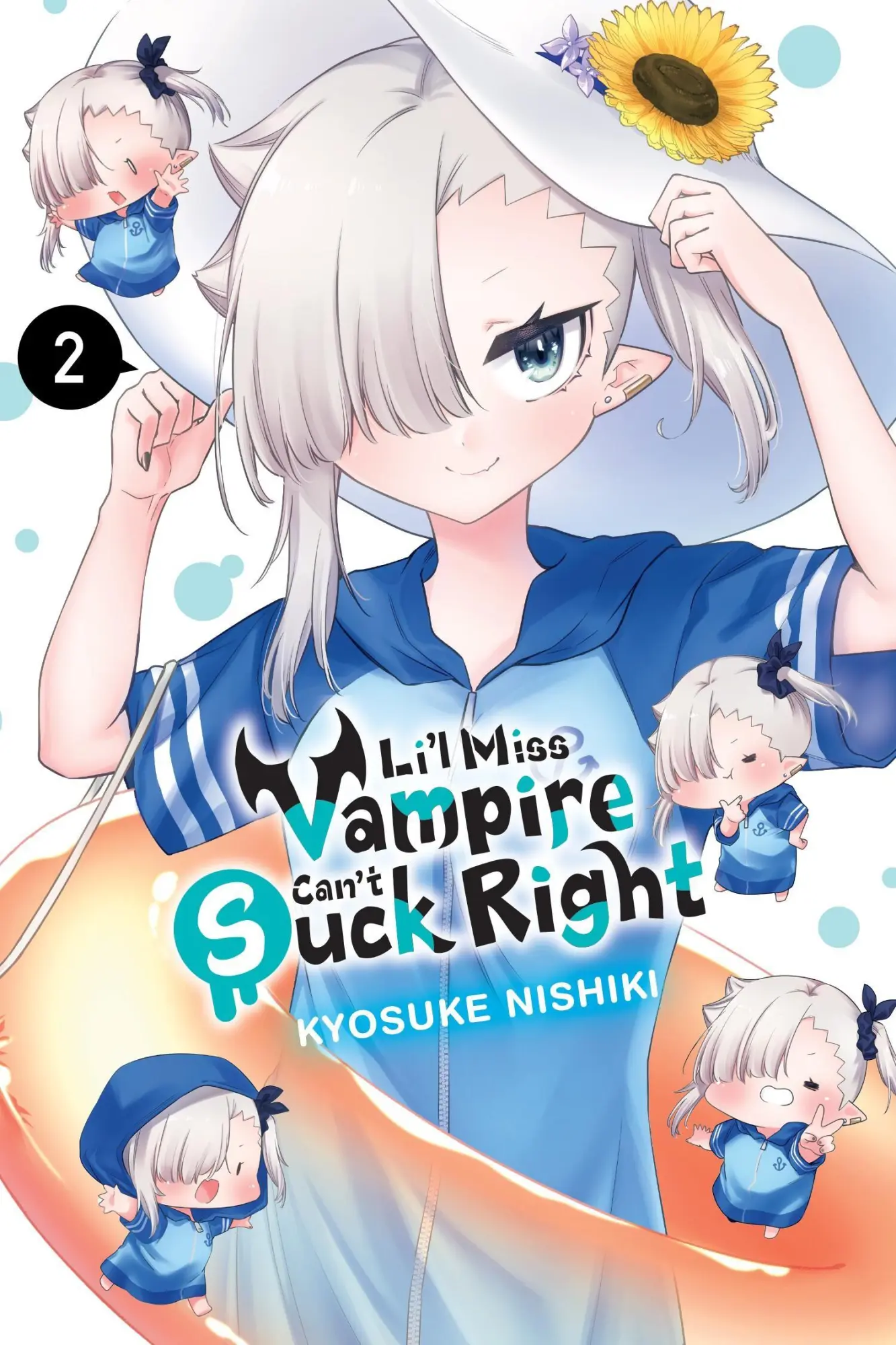 Cover: 9798855409680 | Li'l Miss Vampire Can't Suck Right, Vol. 2 | Volume 2 | Nishiki | Buch