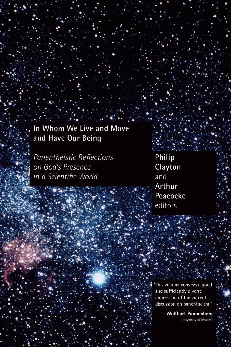 Cover: 9780802809780 | In Whom We Live and Move and Have Our Being | Philip Clayton (u. a.)