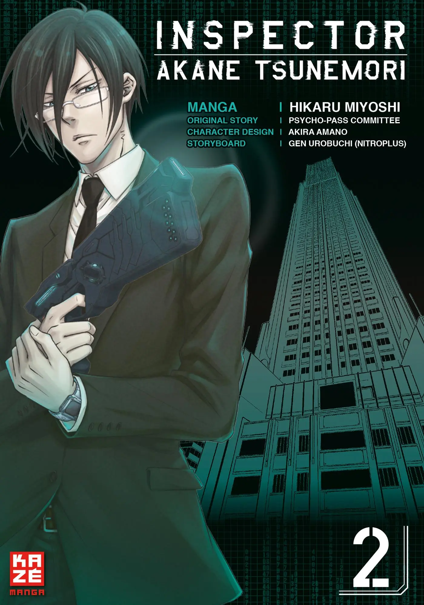 Cover: 9782889219780 | Inspector Akane Tsunemori (Psycho-Pass) 02 | Hikaru Miyoshi (u. a.)