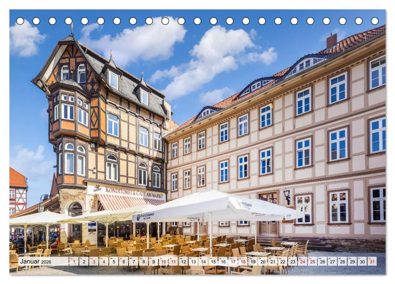 Bild: 9783457619780 | WERNIGERODE Impressionen aus dem Stadtherz (Tischkalender 2026 DIN...