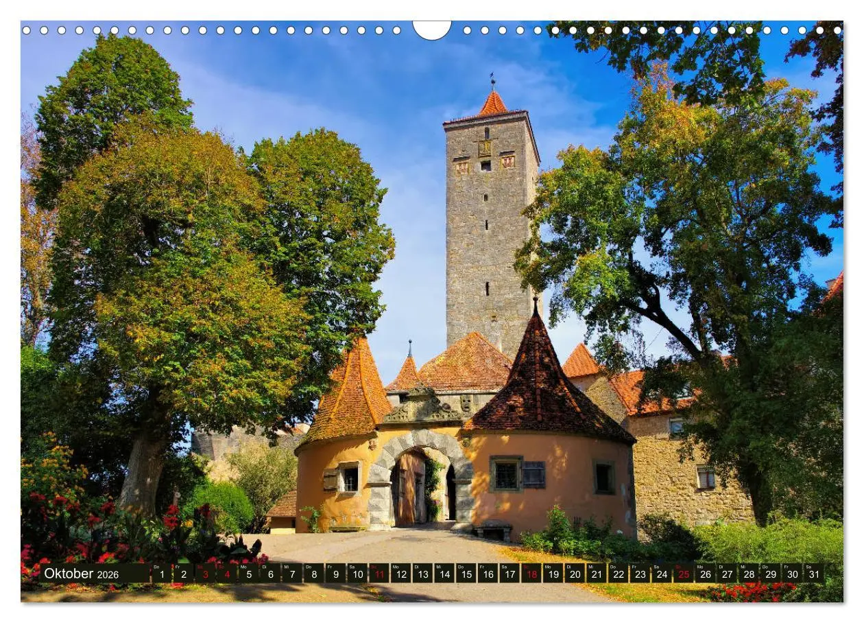 Bild: 9783457929780 | Rothenburg o. d. Tauber - Perle des Taubertales (Wandkalender 2026...