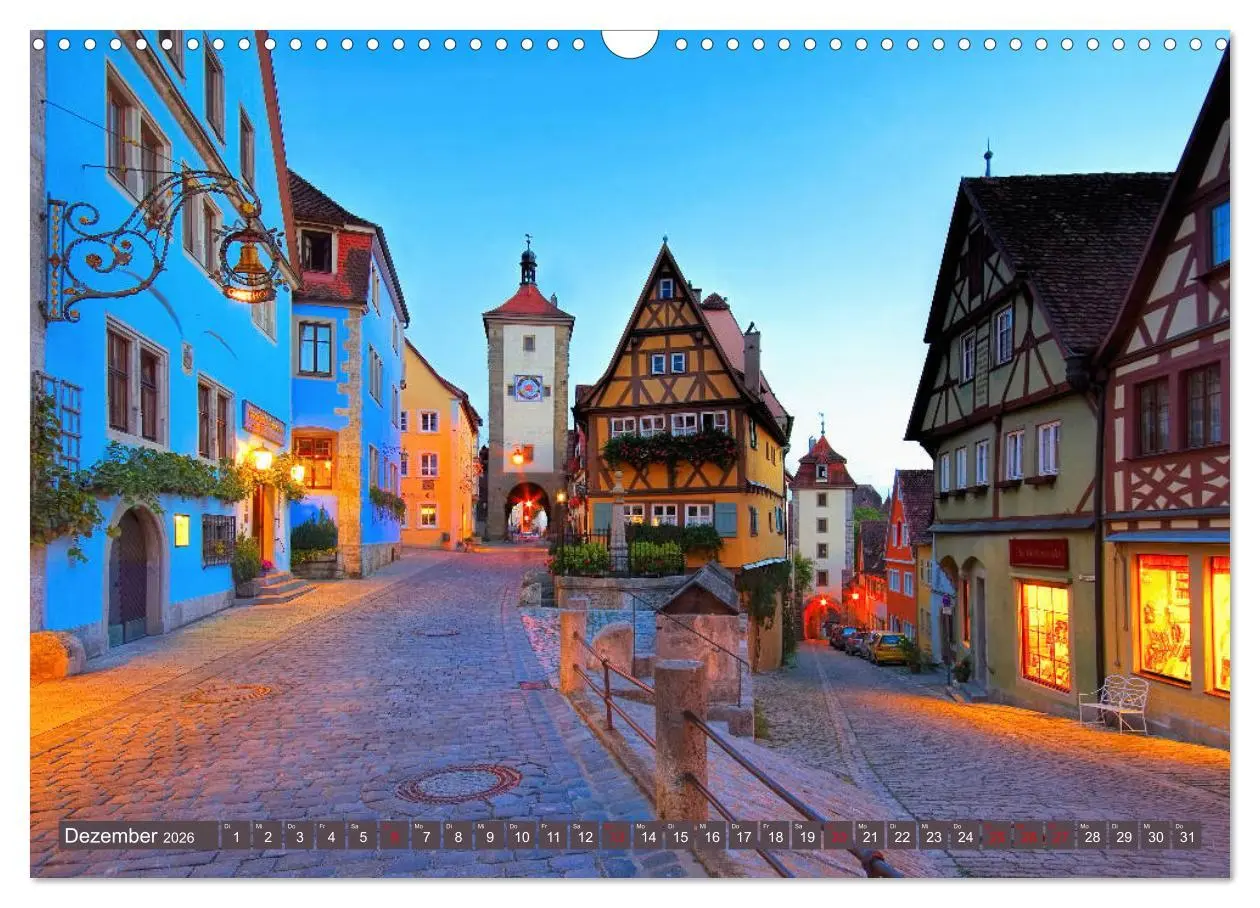 Bild: 9783457929780 | Rothenburg o. d. Tauber - Perle des Taubertales (Wandkalender 2026...