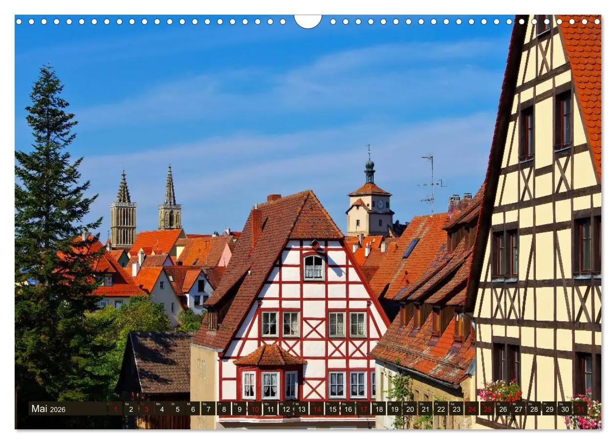 Bild: 9783457929780 | Rothenburg o. d. Tauber - Perle des Taubertales (Wandkalender 2026...