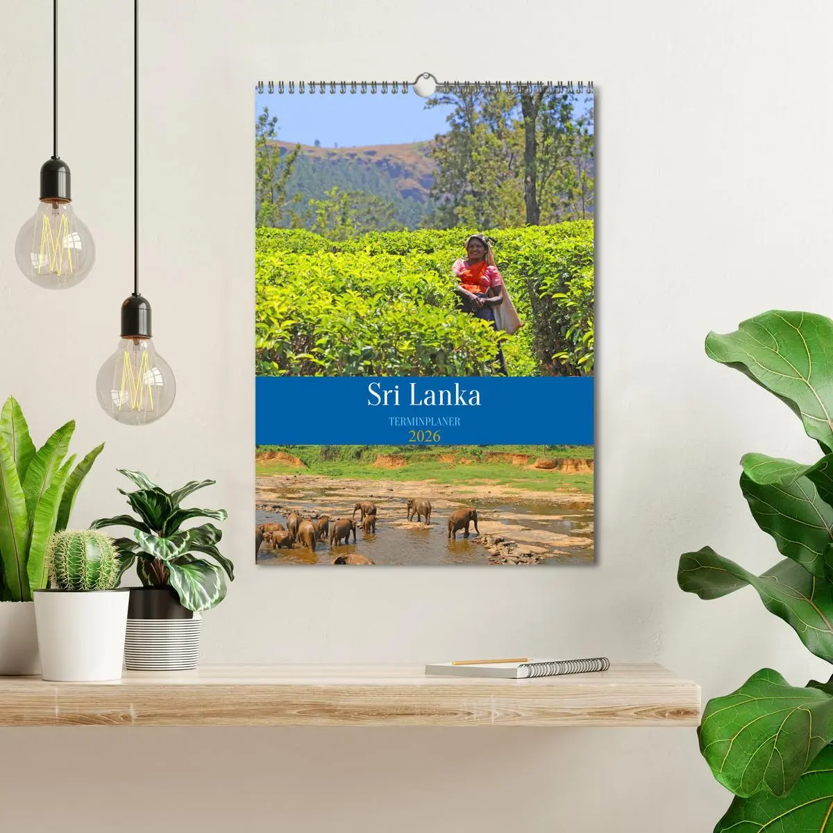 Bild: 9783516329780 | Sri Lanka - Terminplaner (Wandkalender 2026 DIN A3 hoch), CALVENDO...