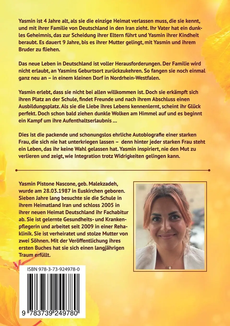 Rückseite: 9783739249780 | Goldener September | Wie ich um meinen Platz im Leben kämpfte | Buch