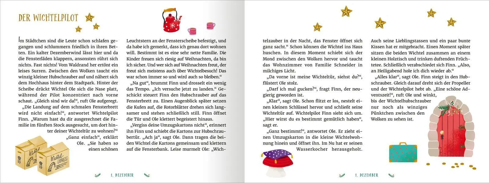 Bild: 9783845869780 | Wichtel willkommen - 24 Vorlesegeschichten | Katharina E. Volk | Buch