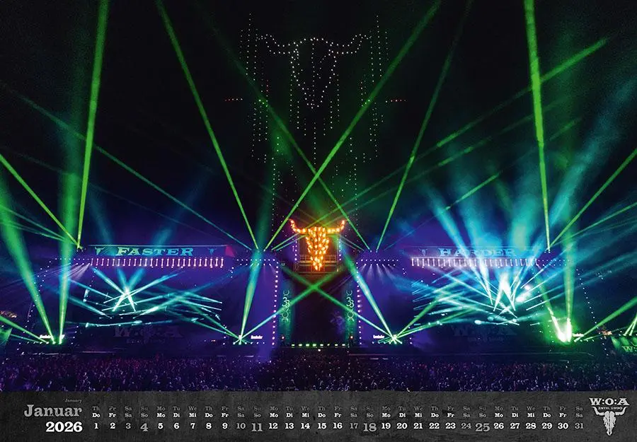 Bild: 9783966649780 | Wacken Kalender 2026 | Kalender | 14 S. | Deutsch | 2026