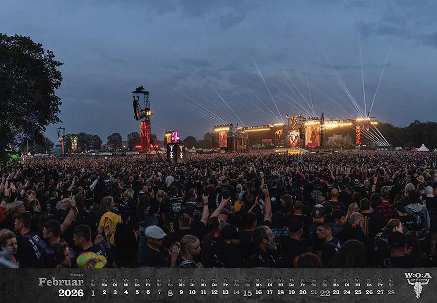 Bild: 9783966649780 | Wacken Kalender 2026 | Kalender | 14 S. | Deutsch | 2026