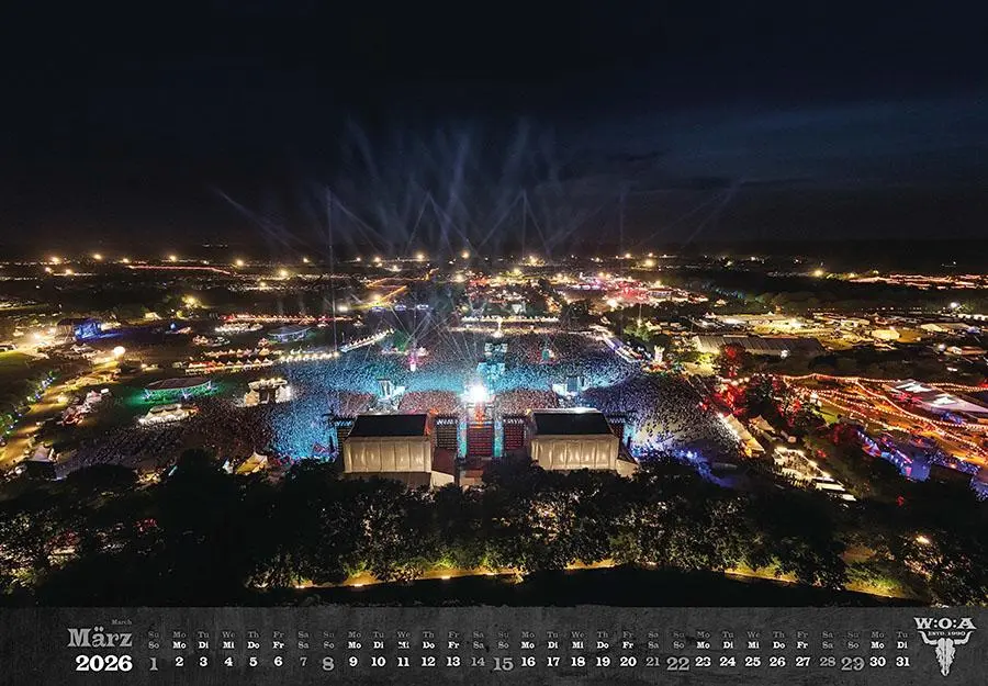 Bild: 9783966649780 | Wacken Kalender 2026 | Kalender | 14 S. | Deutsch | 2026