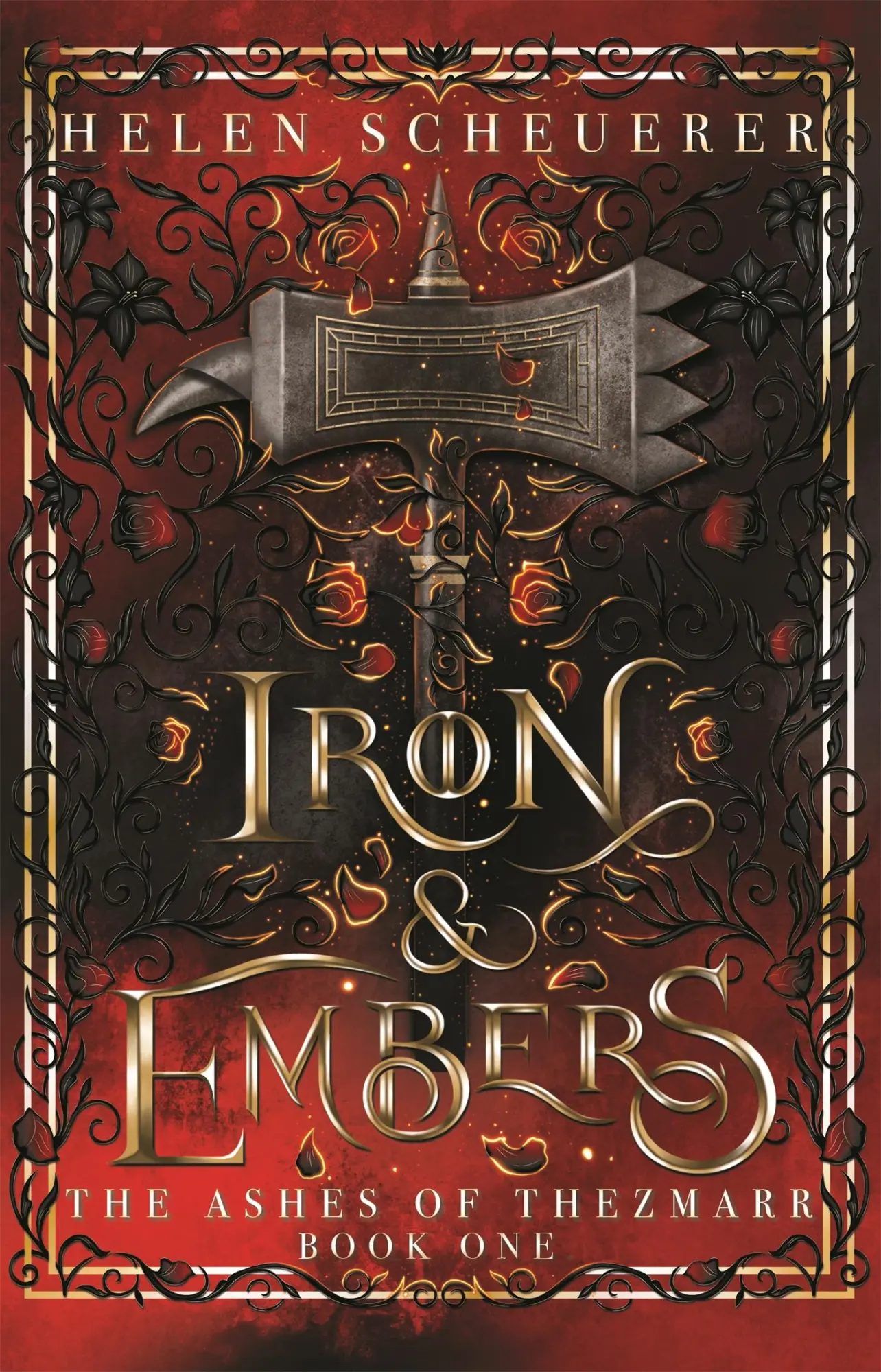 Cover: 9781035069880 | Iron &amp; Embers | International sprayed edge edition | Helen Scheuerer
