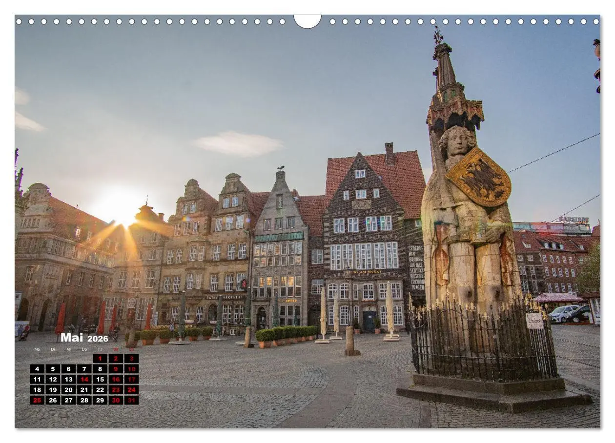 Bild: 9783457609880 | Bremen Fotokalender 2026 (Wandkalender 2026 DIN A3 quer), CALVENDO...