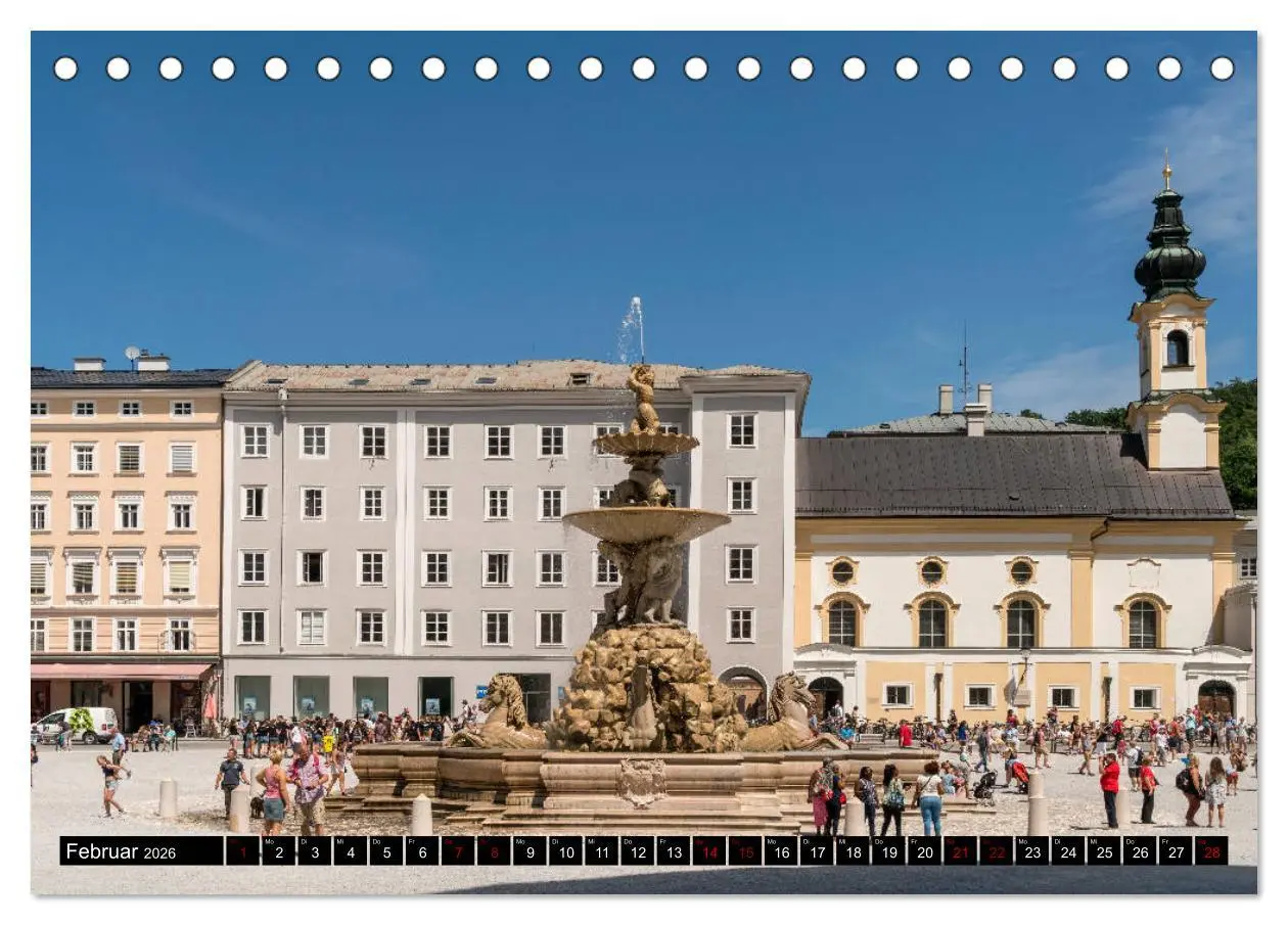 Bild: 9783457849880 | Salzburg - Österreich (Tischkalender 2026 DIN A5 quer), CALVENDO...