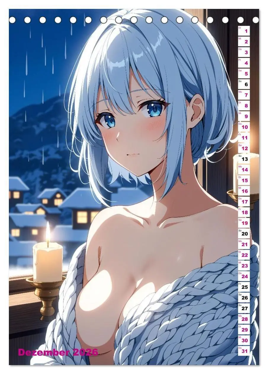 Bild: 9783516629880 | Manga Erotik-Girls - Sexy Kurven im Anime-Stil (Tischkalender 2026...