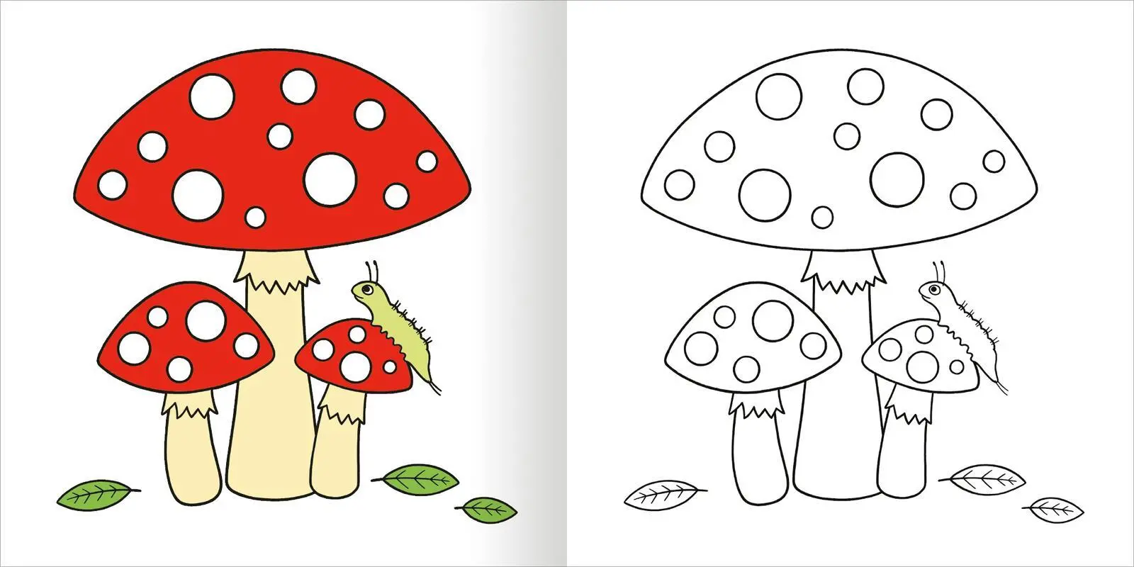 Bild: 9783845859880 | Malbuch ab 2 - Mein kunterbuntes Herbst-Malbuch | Trixi Schneefuß