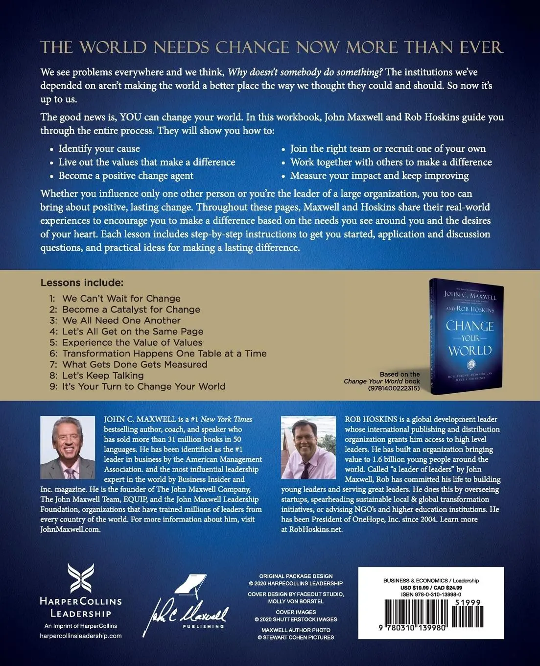 Rückseite: 9780310139980 | Change Your World Workbook | John C. Maxwell (u. a.) | Taschenbuch