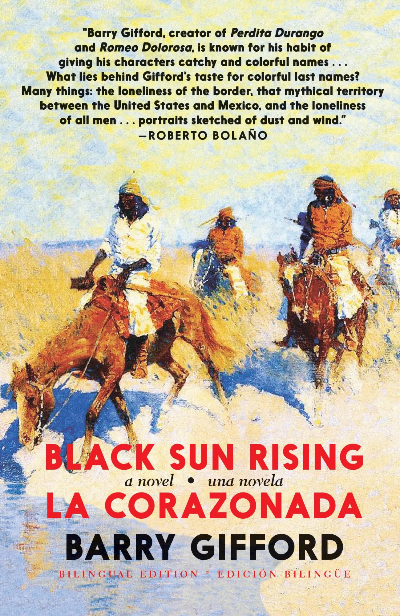 Cover: 9781609809980 | Black Sun Rising / La Corazonada | A Novel / Una Novela | Gifford
