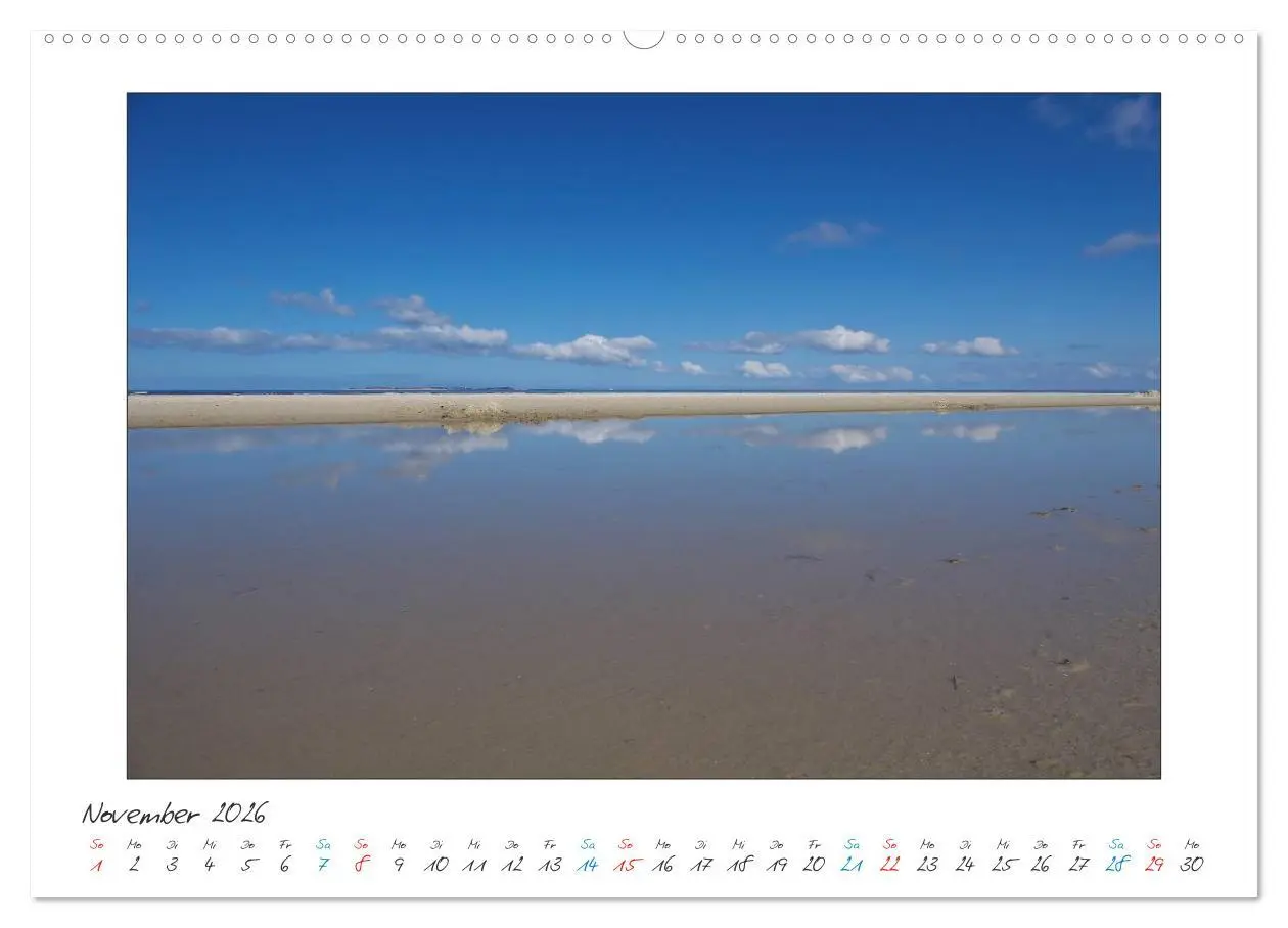 Bild: 9783457909980 | Amrum - Farben einer Insel (Wandkalender 2026 DIN A2 quer),...