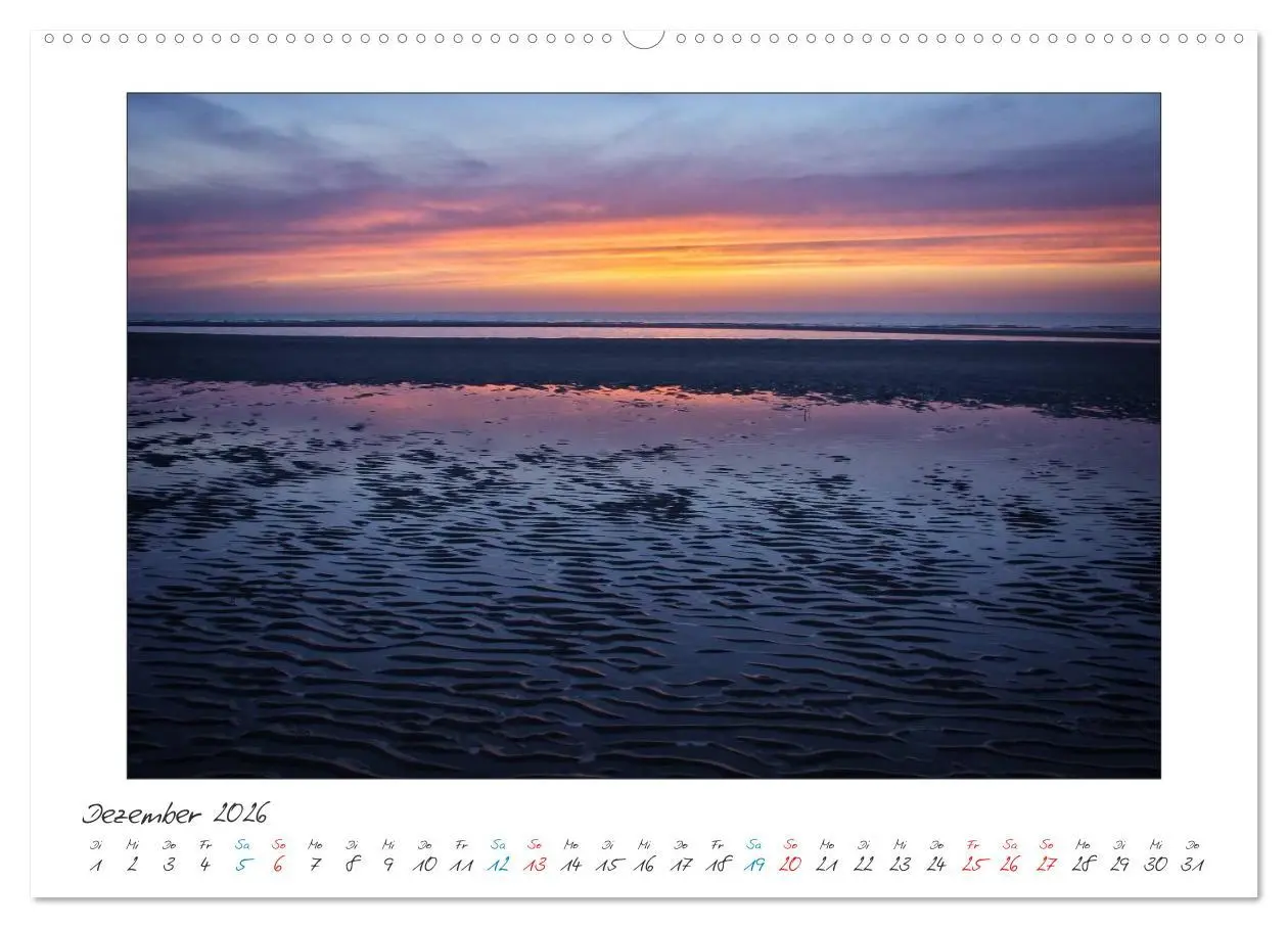 Bild: 9783457909980 | Amrum - Farben einer Insel (Wandkalender 2026 DIN A2 quer),...