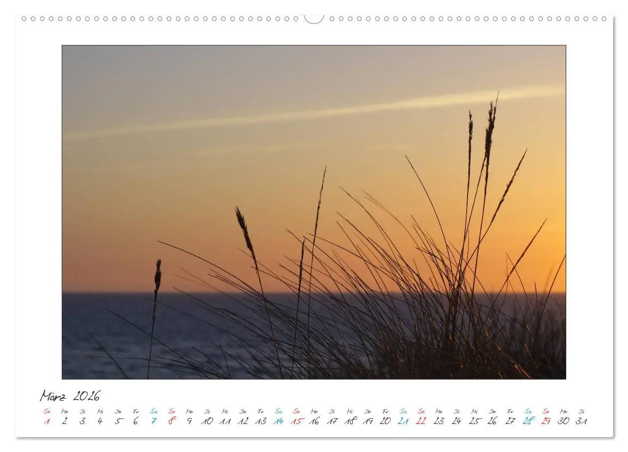 Bild: 9783457909980 | Amrum - Farben einer Insel (Wandkalender 2026 DIN A2 quer),...