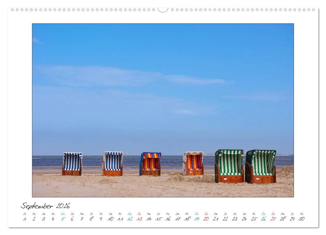 Bild: 9783457909980 | Amrum - Farben einer Insel (Wandkalender 2026 DIN A2 quer),...