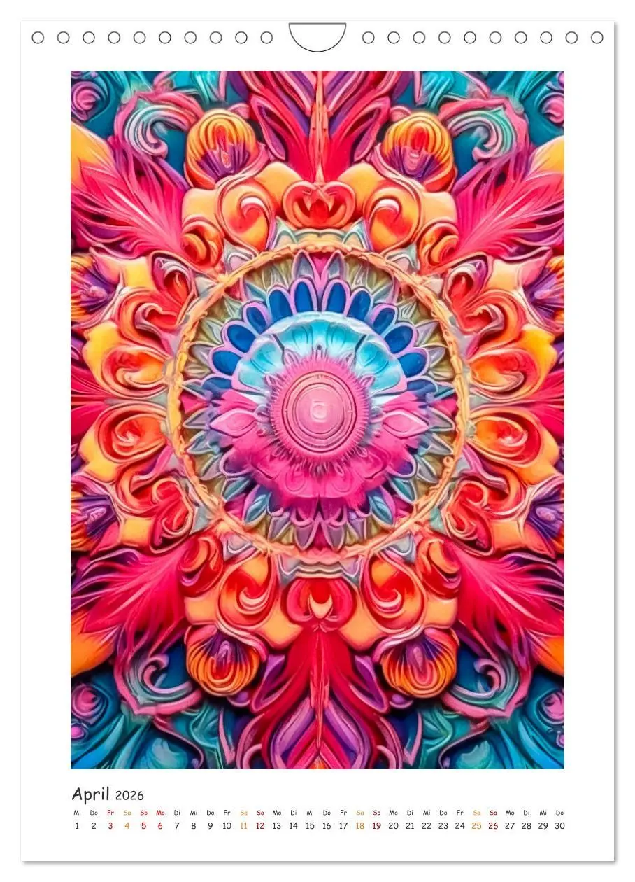 Bild: 9783516309980 | Zauberhafte Mandalas (Wandkalender 2026 DIN A4 hoch), CALVENDO...