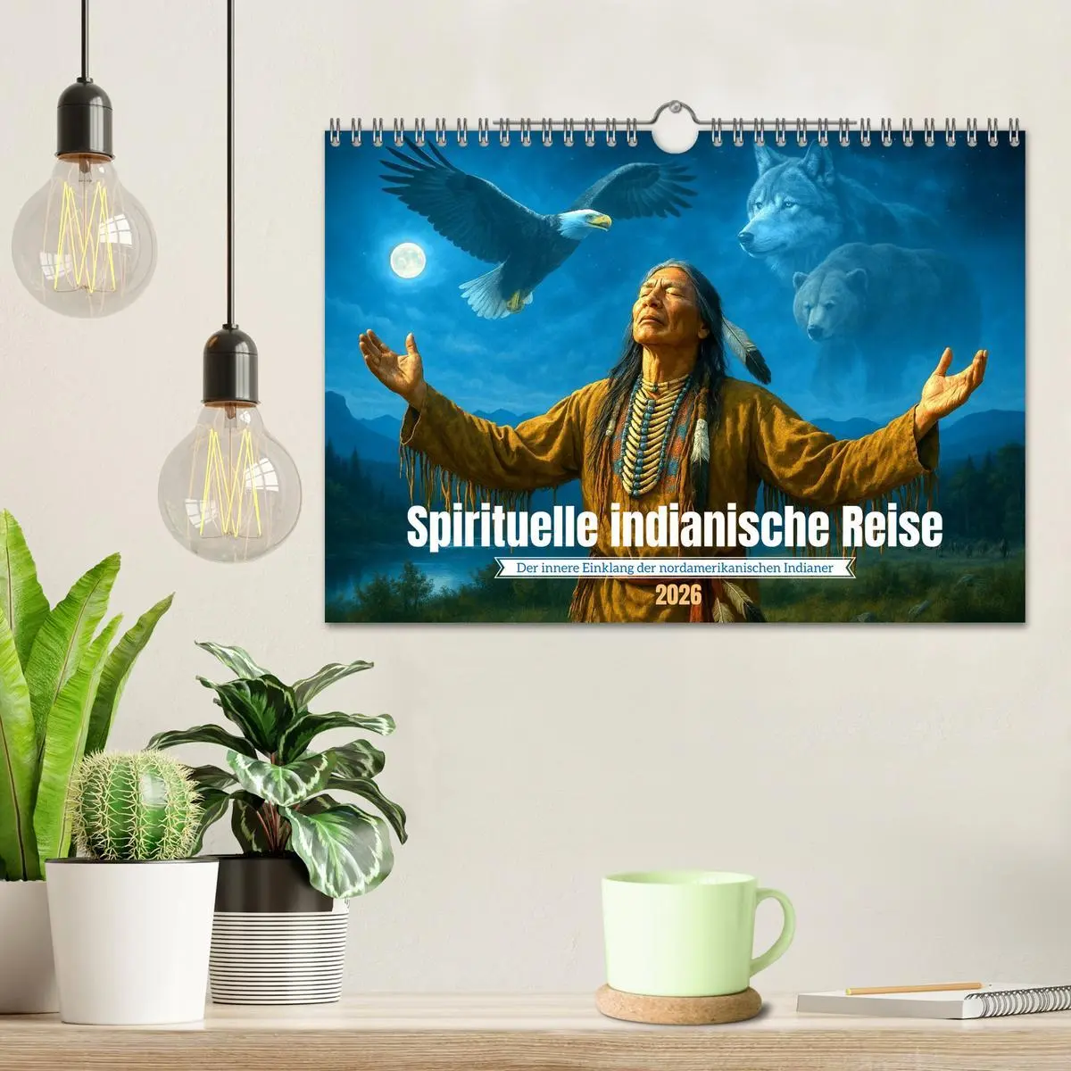 Bild: 9783516619980 | Spirituelle indianische Reise (Wandkalender 2026 DIN A4 quer),...