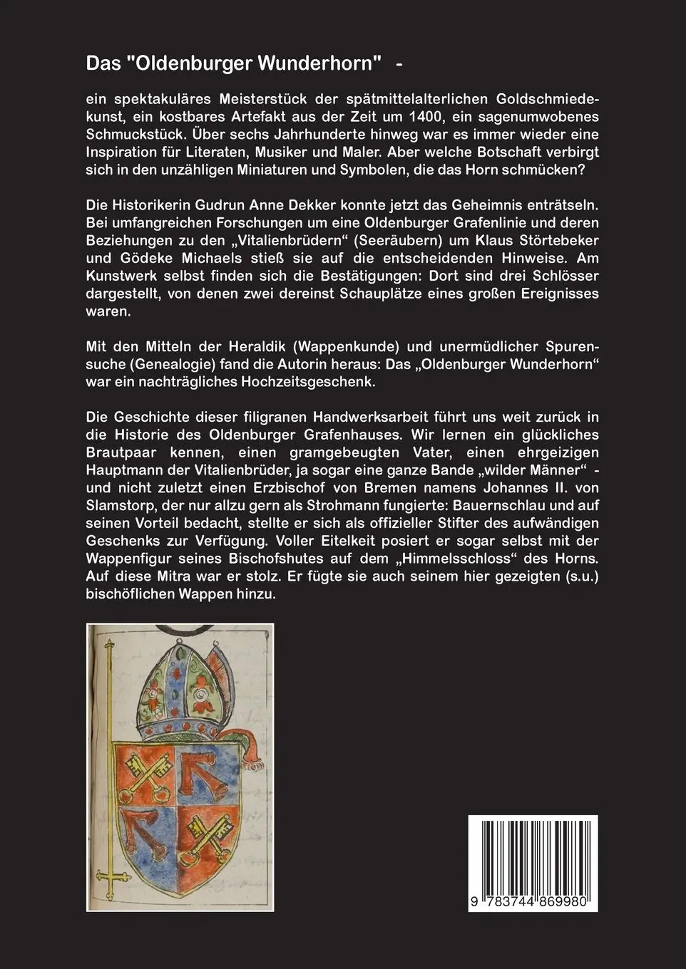 Rückseite: 9783744869980 | "Oldenburger Wunderhorn": Geheimnis nach 600 Jahren enträtselt | Buch