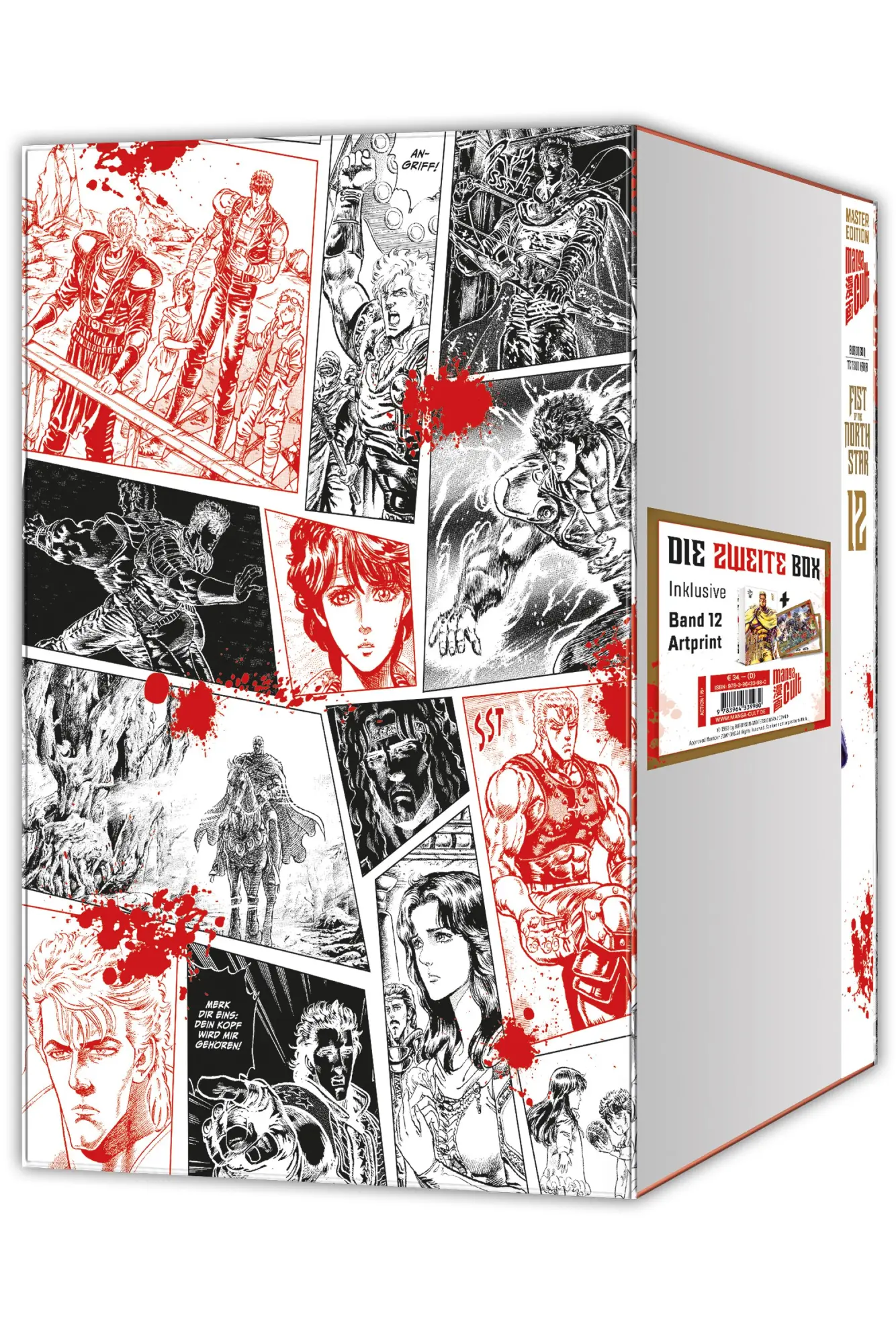 Cover: 9783964339980 | Fist of the North Star Master Edition 12 mit Sammelschuber | Buronson