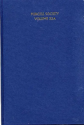 Cover: 9780711990081 | Purcell Society Volume - 22A Catches | Catches (Cloth Bound) | Purcell