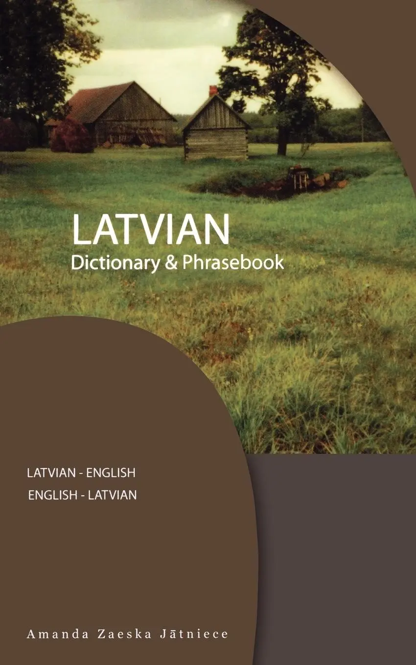 Cover: 9780781810081 | Latvian-English/English-Latvian Dictionary &amp; Phrasebook | Jatniece