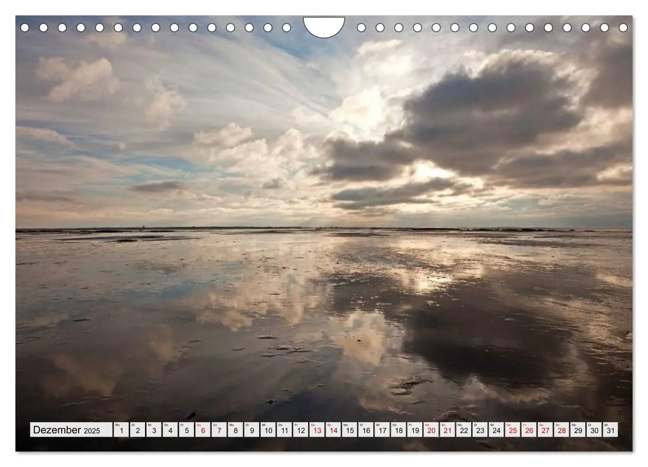 Bild: 9783383840081 | Schleswig-Holstein - Nordfriesland (Wandkalender 2025 DIN A4 quer),...