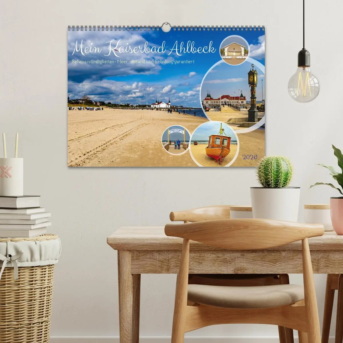 Bild: 9783457400081 | Mein Kaiserbad Ahlbeck (Wandkalender 2026 DIN A3 quer), CALVENDO...