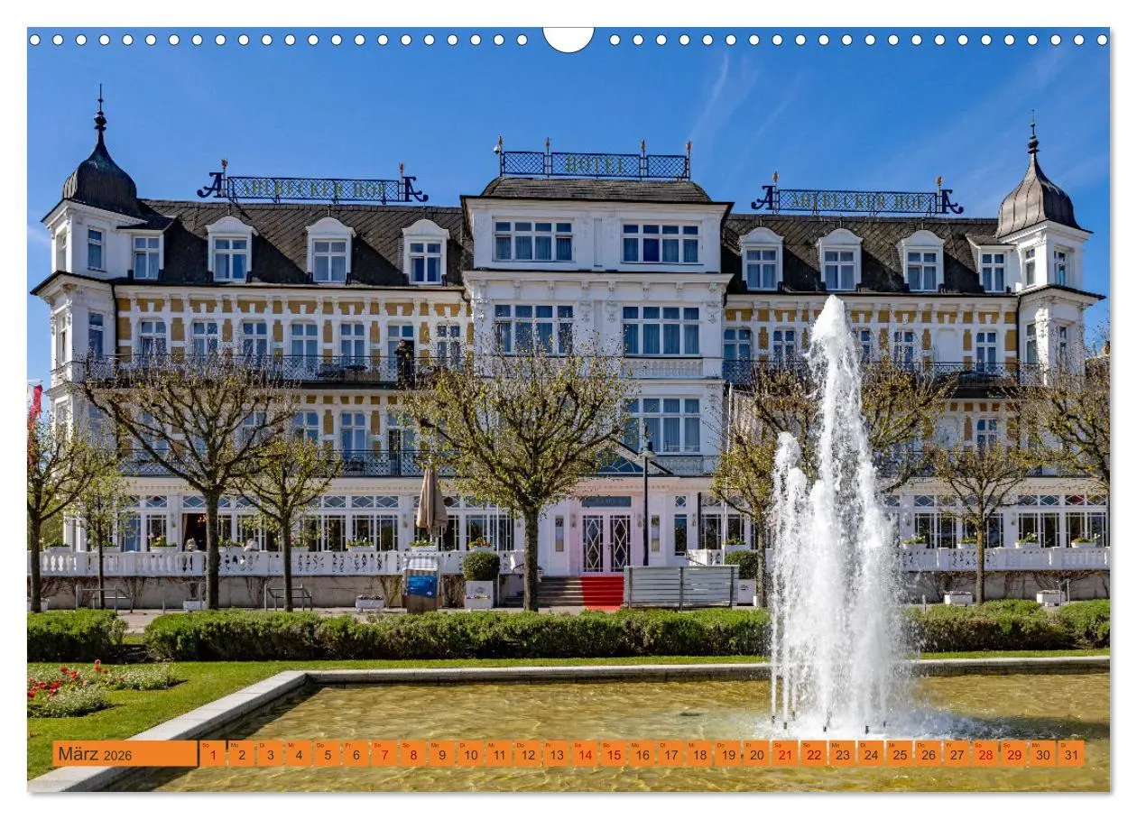 Bild: 9783457400081 | Mein Kaiserbad Ahlbeck (Wandkalender 2026 DIN A3 quer), CALVENDO...