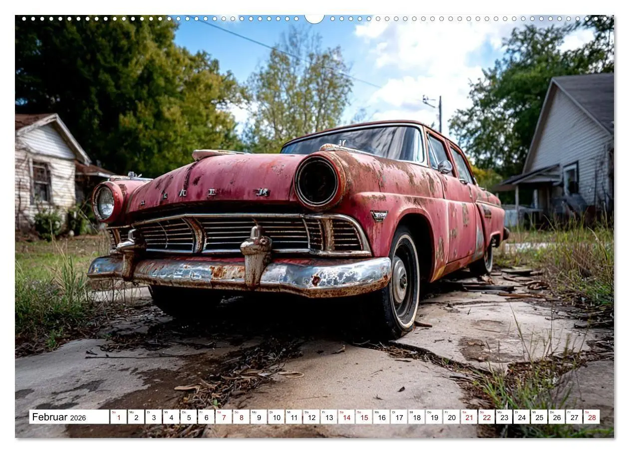 Bild: 9783516660081 | Rost trifft Nostalgie (hochwertiger Premium Wandkalender 2026 DIN...