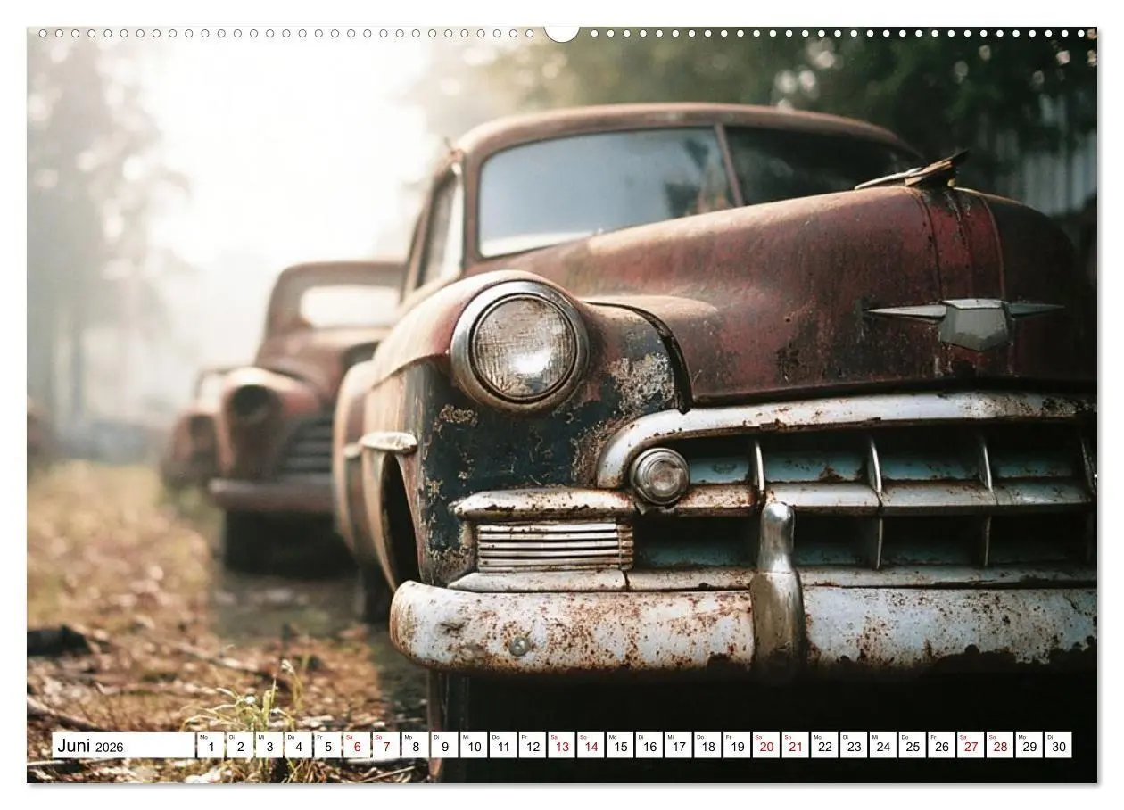 Bild: 9783516660081 | Rost trifft Nostalgie (hochwertiger Premium Wandkalender 2026 DIN...