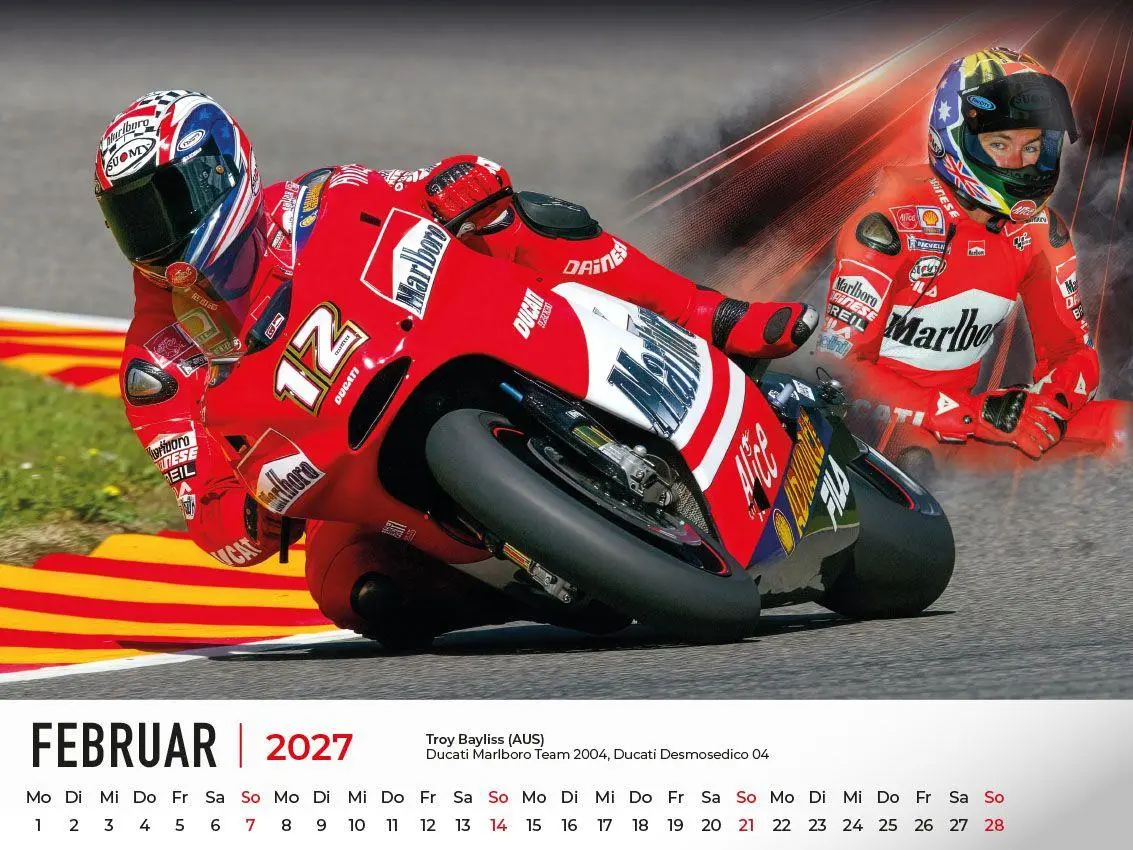 Bild: 9783693570081 | The Best of Ducati im Rennsport Kalender 2027 | von gestern und heute