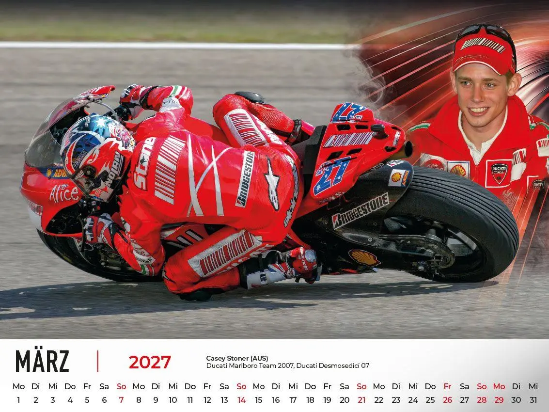 Bild: 9783693570081 | The Best of Ducati im Rennsport Kalender 2027 | von gestern und heute