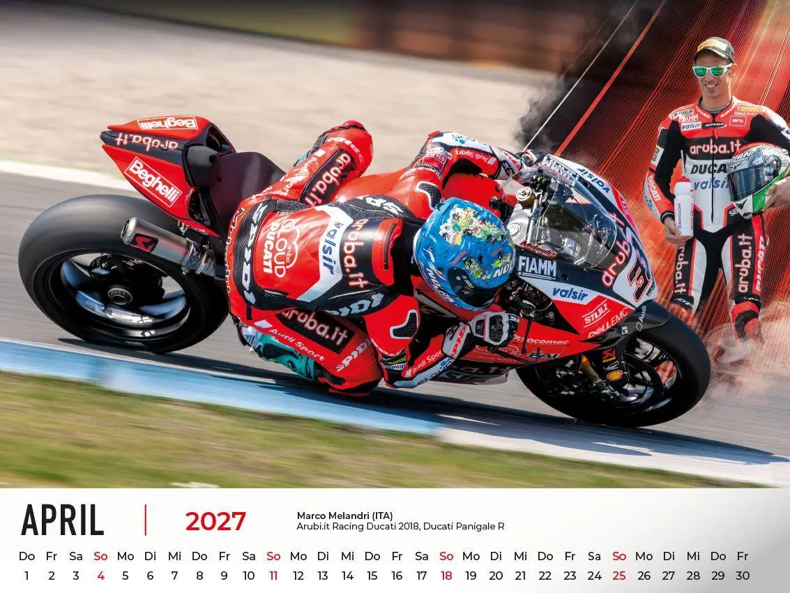 Bild: 9783693570081 | The Best of Ducati im Rennsport Kalender 2027 | von gestern und heute