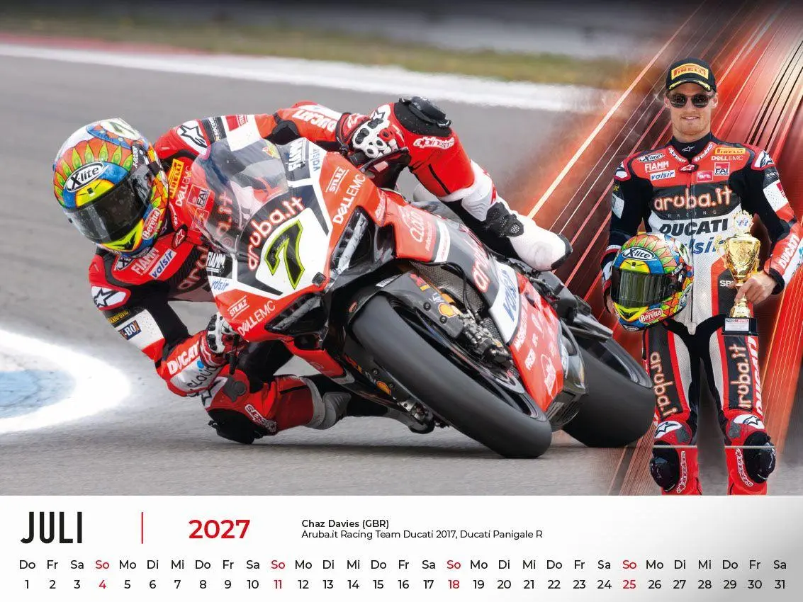 Bild: 9783693570081 | The Best of Ducati im Rennsport Kalender 2027 | von gestern und heute