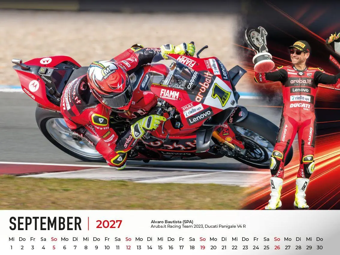 Bild: 9783693570081 | The Best of Ducati im Rennsport Kalender 2027 | von gestern und heute