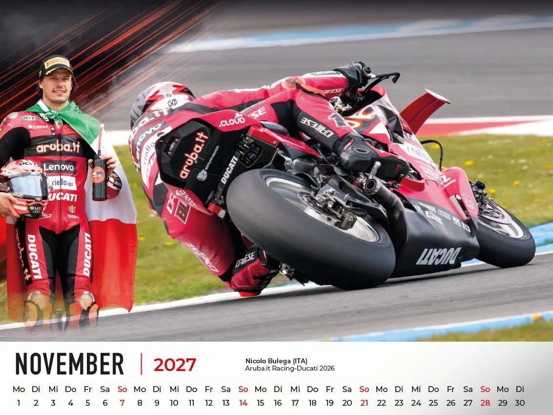 Bild: 9783693570081 | The Best of Ducati im Rennsport Kalender 2027 | von gestern und heute